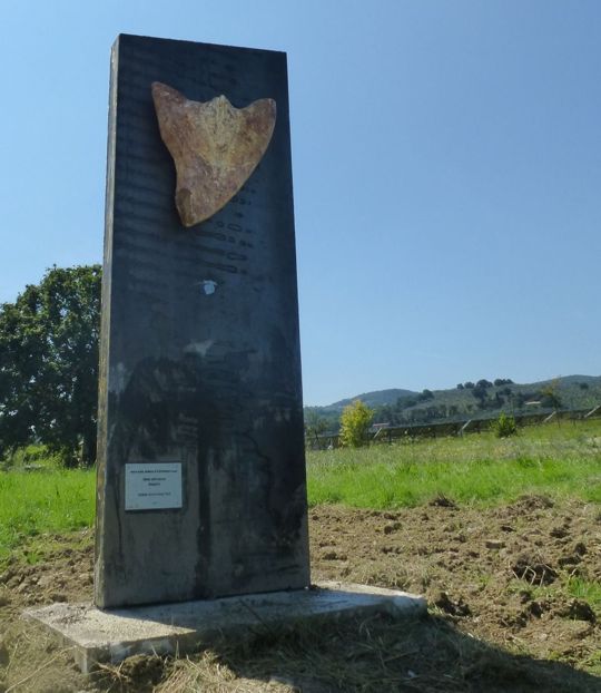 Pasarica dell'artista Brasoveanu Nicu nel Parco della Scultura di Castelbuono di Bevagna - Perugia - Umbria