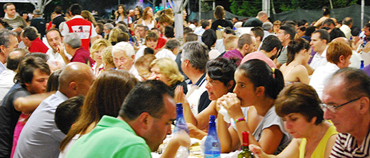 Agosto - sagra della Lumaca di Cantalupo di Bevagna, Perugia, Umbria